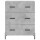 vidaXL Sideboard Betongrau 69,5x34x90 cm Holzwerkstoff