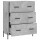 vidaXL Sideboard Betongrau 69,5x34x90 cm Holzwerkstoff