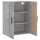 vidaXL Wandschrank Betongrau 69,5x34x90 cm Holzwerkstoff