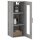 vidaXL Wandschrank Grau Sonoma 34,5x34x90 cm