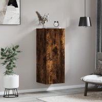 vidaXL Wandschrank Räuchereiche 34,5x34x90 cm