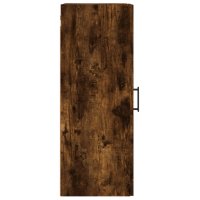 vidaXL Wandschrank Räuchereiche 34,5x34x90 cm