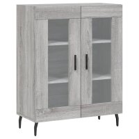 vidaXL Sideboard Grau Sonoma 69,5x34x90 cm Holzwerkstoff