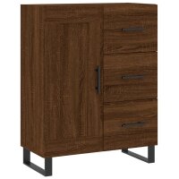 vidaXL Sideboard Braun Eichen-Optik 69,5x34x90 cm Holzwerkstoff