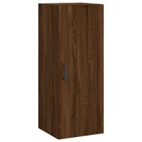 vidaXL Wandschrank Braun Eichen-Optik 34,5x34x90 cm