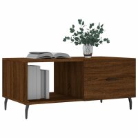 vidaXL Couchtisch Braun Eichen-Optik 90x50x40 cm Holzwerkstoff