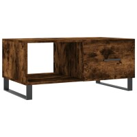 vidaXL Couchtisch R&auml;uchereiche 90x50x40 cm Holzwerkstoff