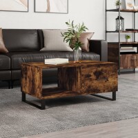 vidaXL Couchtisch R&auml;uchereiche 90x50x40 cm Holzwerkstoff