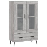 vidaXL Highboard Grau Sonoma 69,5x31x115 cm Holzwerkstoff