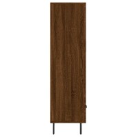 vidaXL Highboard Braun Eichen-Optik 69,5x31x115 cm Holzwerkstoff