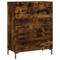vidaXL Sideboard Räuchereiche 69,5x34x90 cm...