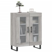 vidaXL Sideboard Grau Sonoma 69,5x34x90 cm Holzwerkstoff