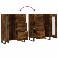 vidaXL Sideboard R&auml;uchereiche 69,5x34x90 cm Holzwerkstoff