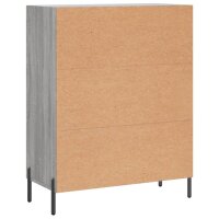 vidaXL Sideboard Grau Sonoma 69,5x34x90 cm Holzwerkstoff