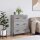 vidaXL Sideboard Grau Sonoma 69,5x34x90 cm Holzwerkstoff