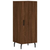 vidaXL Sideboard Braun Eichen-Optik 34,5x34x90 cm Holzwerkstoff