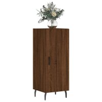 vidaXL Sideboard Braun Eichen-Optik 34,5x34x90 cm Holzwerkstoff