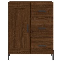 vidaXL Sideboard Braun Eichen-Optik 69,5x34x90 cm Holzwerkstoff