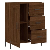 vidaXL Sideboard Braun Eichen-Optik 69,5x34x90 cm Holzwerkstoff