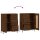 vidaXL Sideboard Braun Eichen-Optik 69,5x34x90 cm Holzwerkstoff