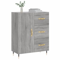 vidaXL Sideboard Grau Sonoma 69,5x34x90 cm Holzwerkstoff