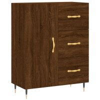 vidaXL Sideboard Braun Eichen-Optik 69,5x34x90 cm Holzwerkstoff