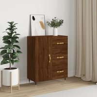 vidaXL Sideboard Braun Eichen-Optik 69,5x34x90 cm...