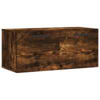 vidaXL Wandschrank R&auml;uchereiche 80x36,5x35 cm Holzwerkstoff