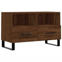 vidaXL TV-Schrank Braun Eichen-Optik 80x36x50 cm...