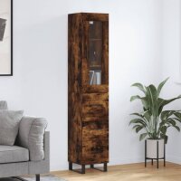 vidaXL Highboard R&auml;uchereiche 34,5x34x180 cm Holzwerkstoff