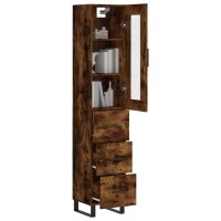 vidaXL Highboard R&auml;uchereiche 34,5x34x180 cm Holzwerkstoff