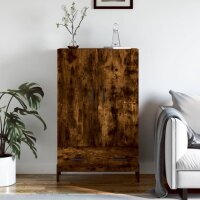 vidaXL Highboard Räuchereiche 69,5x31x115 cm Holzwerkstoff