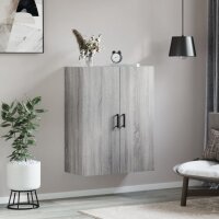 vidaXL Wandschrank Grau Sonoma 69,5x34x90 cm