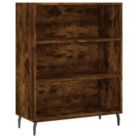 vidaXL Regalschrank R&auml;uchereiche 69,5x32,5x90 cm Holzwerkstoff