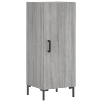 vidaXL Sideboard Grau Sonoma 34,5x34x90 cm Holzwerkstoff