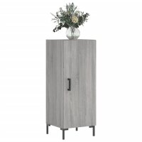 vidaXL Sideboard Grau Sonoma 34,5x34x90 cm Holzwerkstoff