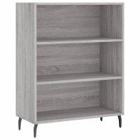 vidaXL Regalschrank Grau Sonoma 69,5x32,5x90 cm...