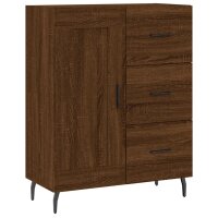 vidaXL Sideboard Braun Eichen-Optik 69,5x34x90 cm Holzwerkstoff