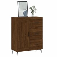 vidaXL Sideboard Braun Eichen-Optik 69,5x34x90 cm Holzwerkstoff