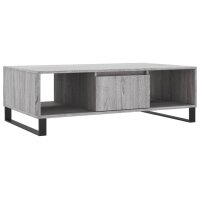 vidaXL Couchtisch Grau Sonoma 104x60x35 cm Holzwerkstoff