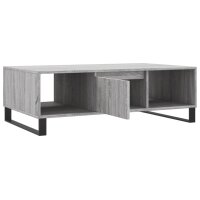 vidaXL Couchtisch Grau Sonoma 104x60x35 cm Holzwerkstoff