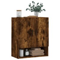 vidaXL Wandschrank Räuchereiche 60x31x70 cm Holzwerkstoff