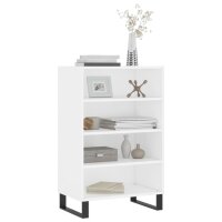 vidaXL Highboard Wei&szlig; 57x35x90 cm Holzwerkstoff