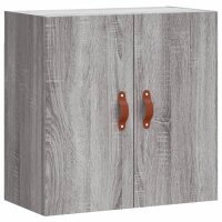 vidaXL Wandschrank Grau Sonoma 60x31x60 cm Holzwerkstoff