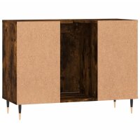 vidaXL Badschrank R&auml;uchereiche 80x33x60 cm Holzwerkstoff