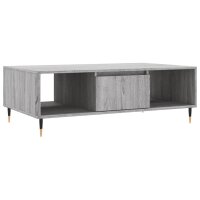 vidaXL Couchtisch Grau Sonoma 104x60x35 cm Holzwerkstoff