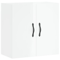 vidaXL Wandschrank Hochglanz-Weiß 60x31x60 cm...