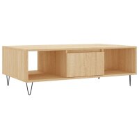 vidaXL Couchtisch Sonoma-Eiche 104x60x35 cm Holzwerkstoff