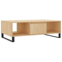 vidaXL Couchtisch Sonoma-Eiche 104x60x35 cm Holzwerkstoff