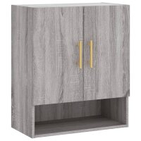 vidaXL Wandschrank Grau Sonoma 60x31x70 cm Holzwerkstoff